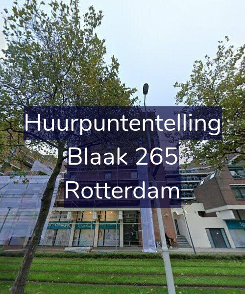 Foto gevel Huurpuntentelling voor Blaak 265, Rotterdam