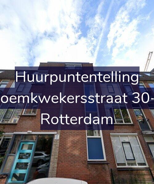 Foto gevel Huurpuntentelling voor Bloemkwekersstraat 30-A, Rotterdam