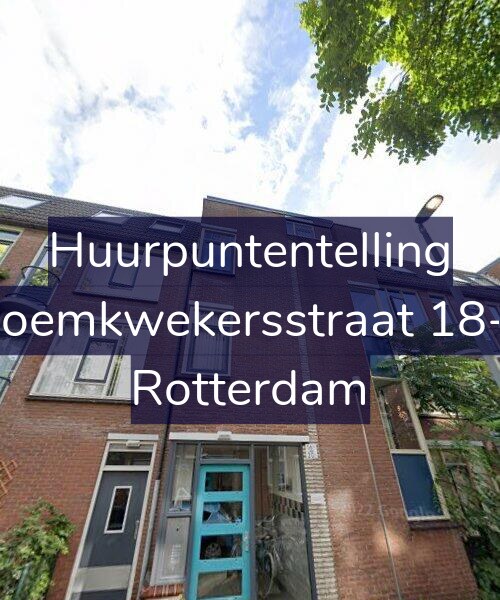 Foto gevel Huurpuntentelling voor Bloemkwekersstraat 18-A, Rotterdam