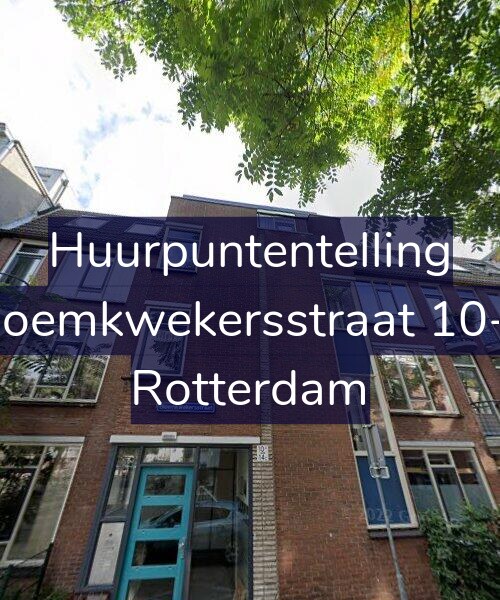 Foto gevel Huurpuntentelling voor Bloemkwekersstraat 10-B, Rotterdam
