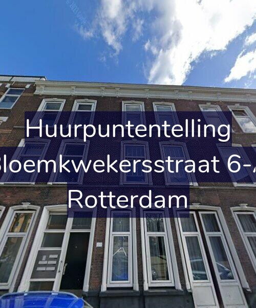 Foto gevel Huurpuntentelling voor Bloemkwekersstraat 6-A, Rotterdam