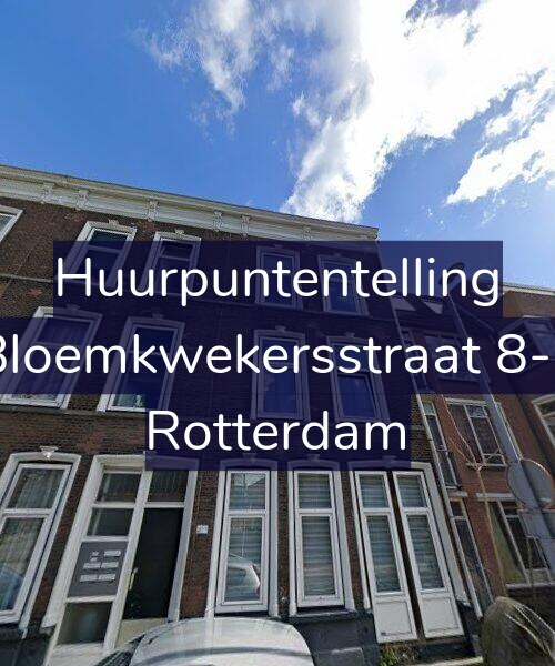 Foto gevel Huurpuntentelling voor Bloemkwekersstraat 8-E, Rotterdam