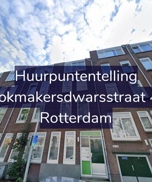 Foto gevel Huurpuntentelling voor Blokmakersdwarsstraat 40, Rotterdam