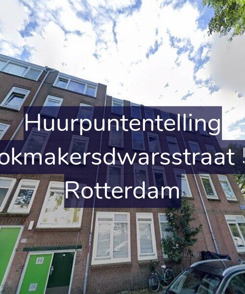 Foto gevel Huurpuntentelling voor Blokmakersdwarsstraat 50, Rotterdam