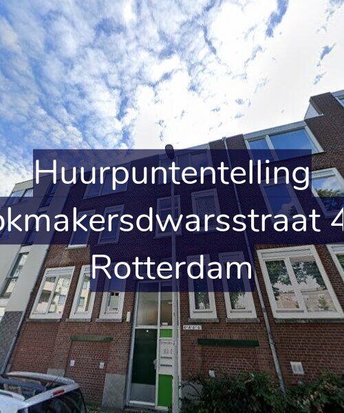 Foto gevel Huurpuntentelling voor Blokmakersdwarsstraat 4-A, Rotterdam