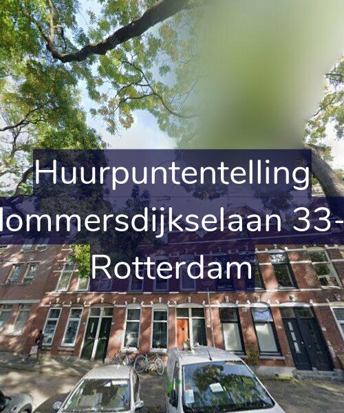 Foto gevel Huurpuntentelling voor Blommersdijkselaan 33-B, Rotterdam