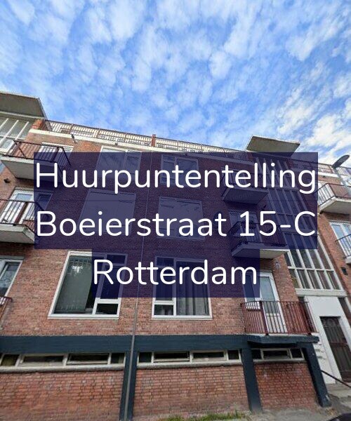 Foto gevel Huurpuntentelling voor Boeierstraat 15-C, Rotterdam
