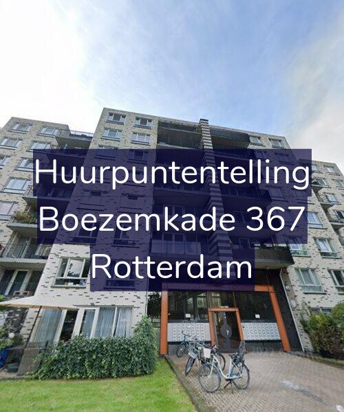 Foto gevel Huurpuntentelling voor Boezemkade 367, Rotterdam
