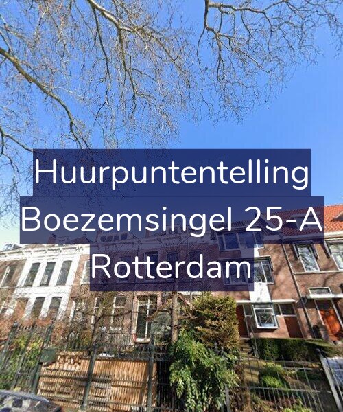 Foto gevel Huurpuntentelling voor Boezemsingel 25-A, Rotterdam