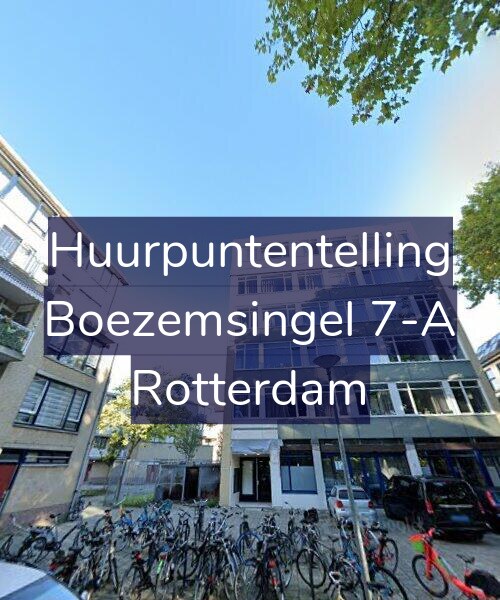 Foto gevel Huurpuntentelling voor Boezemsingel 7-A, Rotterdam