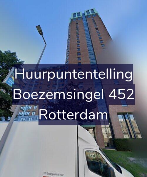 Foto gevel Huurpuntentelling voor Boezemsingel 452, Rotterdam