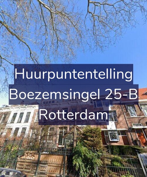Foto gevel Huurpuntentelling voor Boezemsingel 25-B, Rotterdam