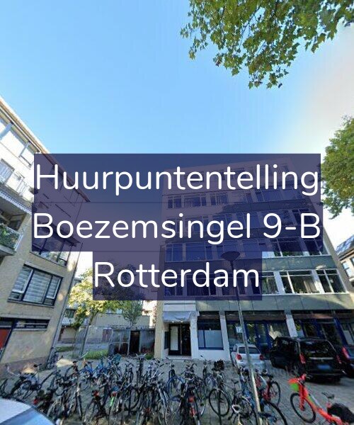 Foto gevel Huurpuntentelling voor Boezemsingel 9-B, Rotterdam