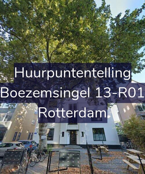 Foto gevel Huurpuntentelling voor Boezemsingel 13-R01, Rotterdam