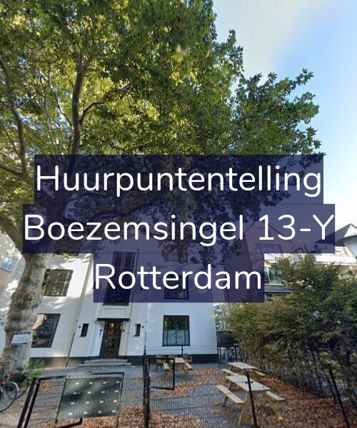 Foto gevel Huurpuntentelling voor Boezemsingel 13-Y, Rotterdam