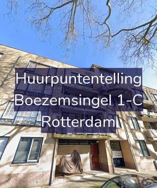 Foto gevel Huurpuntentelling voor Boezemsingel 1-C, Rotterdam