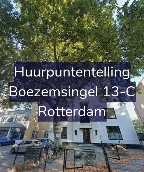 Foto gevel Huurpuntentelling voor Boezemsingel 13-C, Rotterdam