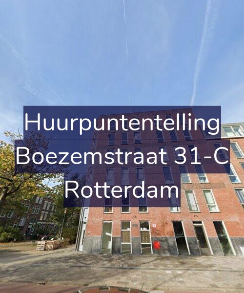 Foto gevel Huurpuntentelling voor Boezemstraat 31-C, Rotterdam