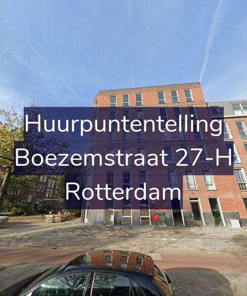 Foto gevel Huurpuntentelling voor Boezemstraat 27-H, Rotterdam