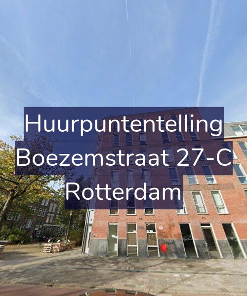 Foto gevel Huurpuntentelling voor Boezemstraat 27-C, Rotterdam