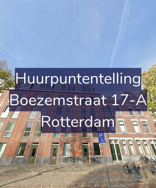 Foto gevel Huurpuntentelling voor Boezemstraat 17-A, Rotterdam