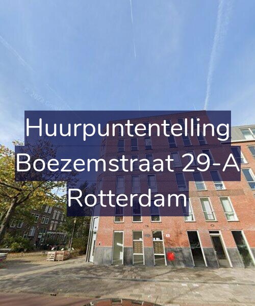 Foto gevel Huurpuntentelling voor Boezemstraat 29-A, Rotterdam