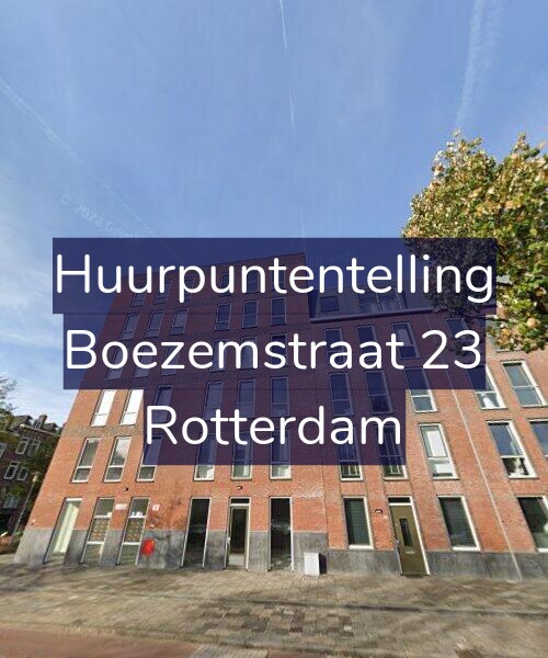Foto gevel Huurpuntentelling voor Boezemstraat 23, Rotterdam
