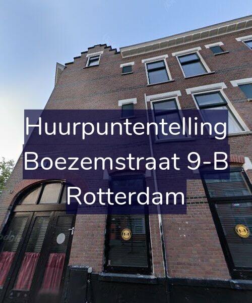 Foto gevel Huurpuntentelling voor Boezemstraat 9-B, Rotterdam
