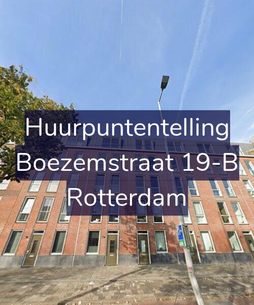 Foto gevel Huurpuntentelling voor Boezemstraat 19-B, Rotterdam