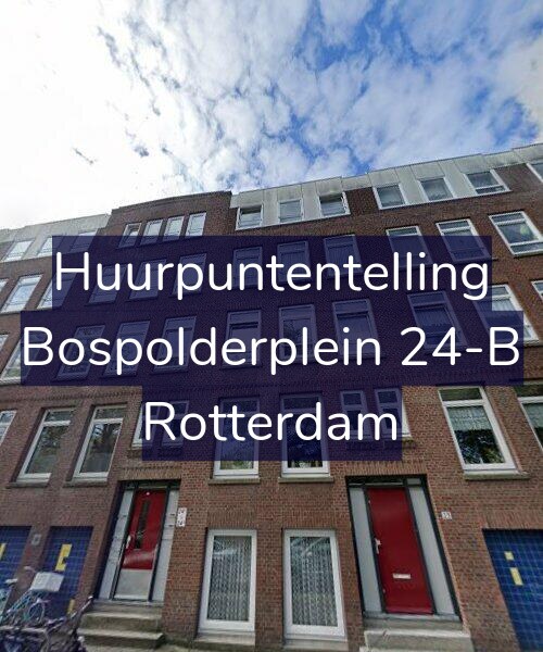 Foto gevel Huurpuntentelling voor Bospolderplein 24-B, Rotterdam