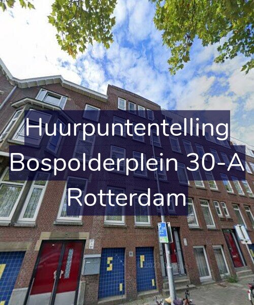 Foto gevel Huurpuntentelling voor Bospolderplein 30-A, Rotterdam