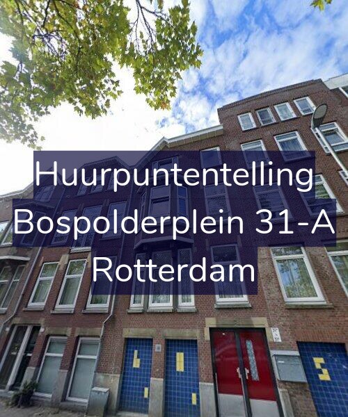 Foto gevel Huurpuntentelling voor Bospolderplein 31-A, Rotterdam