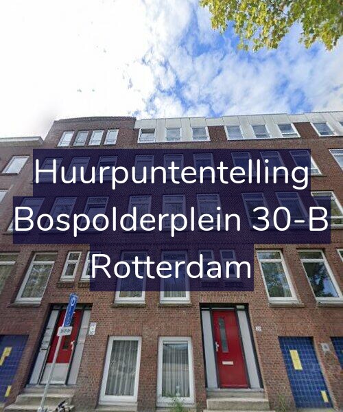 Foto gevel Huurpuntentelling voor Bospolderplein 30-B, Rotterdam