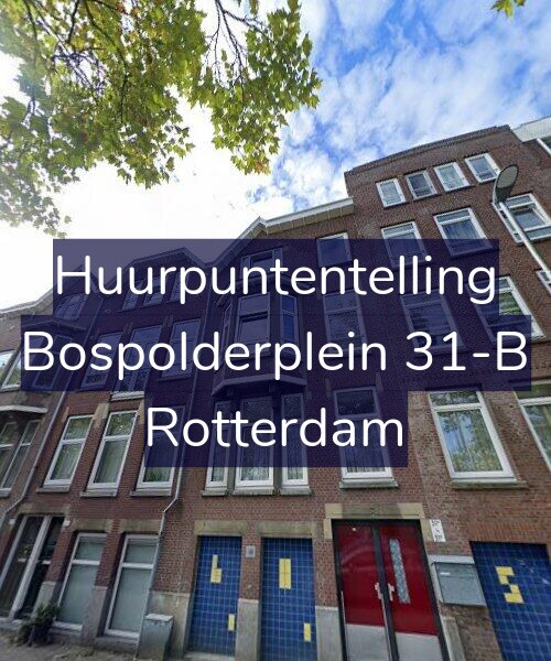 Foto gevel Huurpuntentelling voor Bospolderplein 31-B, Rotterdam