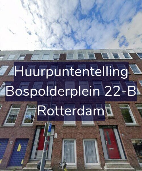 Foto gevel Huurpuntentelling voor Bospolderplein 22-B, Rotterdam
