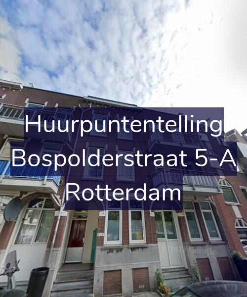 Foto gevel Huurpuntentelling voor Bospolderstraat 5-A, Rotterdam