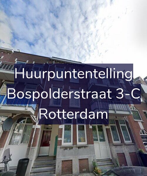 Foto gevel Huurpuntentelling voor Bospolderstraat 3-C, Rotterdam