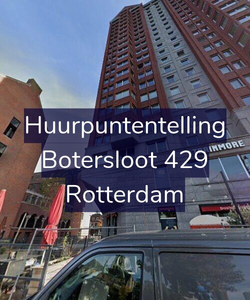 Foto gevel Huurpuntentelling voor Botersloot 429, Rotterdam