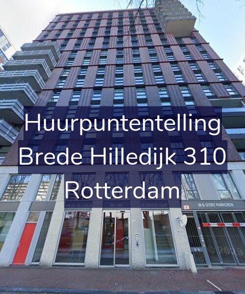 Foto gevel Huurpuntentelling voor Brede Hilledijk 310, Rotterdam