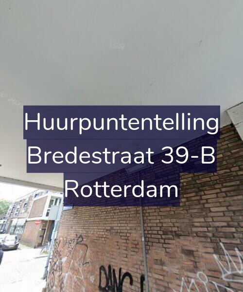Foto gevel Huurpuntentelling voor Bredestraat 39-B, Rotterdam