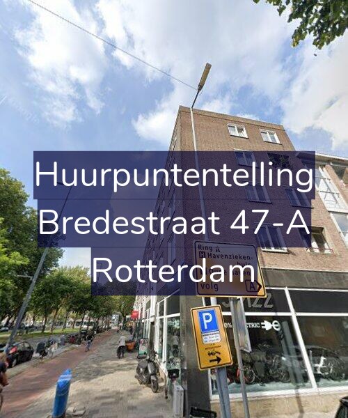 Foto gevel Huurpuntentelling voor Bredestraat 47-A, Rotterdam