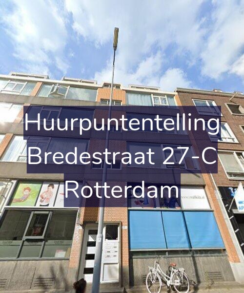 Foto gevel Huurpuntentelling voor Bredestraat 27-C, Rotterdam