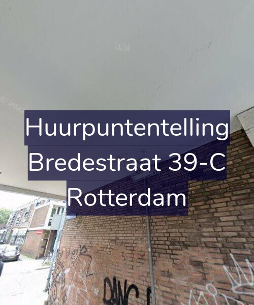 Foto gevel Huurpuntentelling voor Bredestraat 39-C, Rotterdam