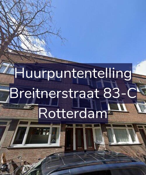 Foto gevel Huurpuntentelling voor Breitnerstraat 83-C, Rotterdam