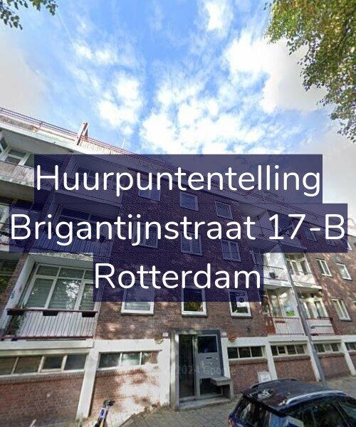 Foto gevel Huurpuntentelling voor Brigantijnstraat 17-B, Rotterdam