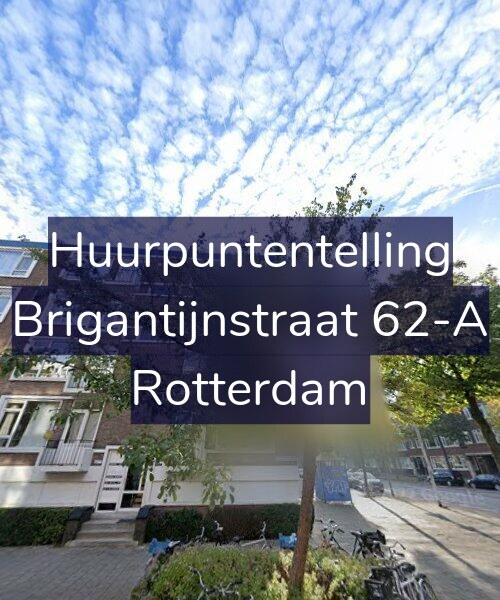 Foto gevel Huurpuntentelling voor Brigantijnstraat 62-A, Rotterdam