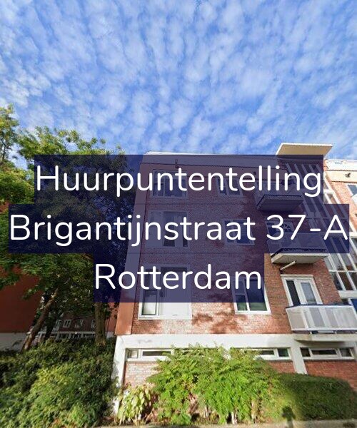 Foto gevel Huurpuntentelling voor Brigantijnstraat 37-A, Rotterdam