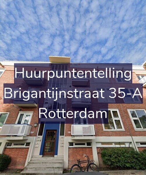Foto gevel Huurpuntentelling voor Brigantijnstraat 35-A, Rotterdam