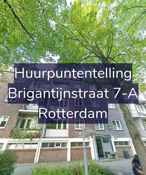 Foto gevel Huurpuntentelling voor Brigantijnstraat 7-A, Rotterdam