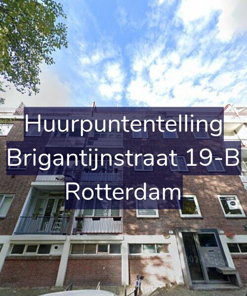 Foto gevel Huurpuntentelling voor Brigantijnstraat 19-B, Rotterdam